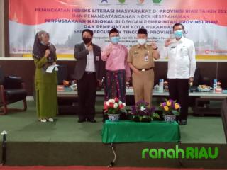 Kepala Perpusnas RI tandatangani Nota Kesepahaman dalam Peningkatan Indeks Baca Masyarakat